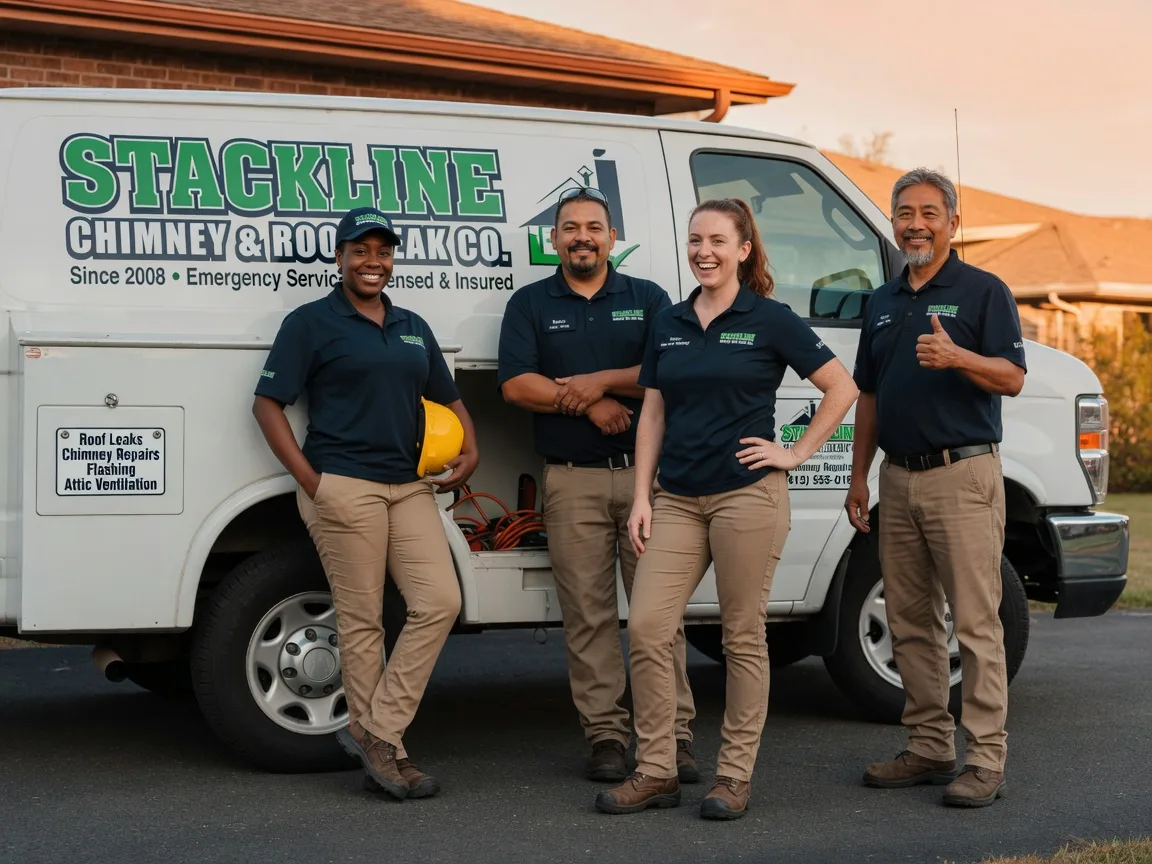Chimney flashing repair company in Wellman, TX